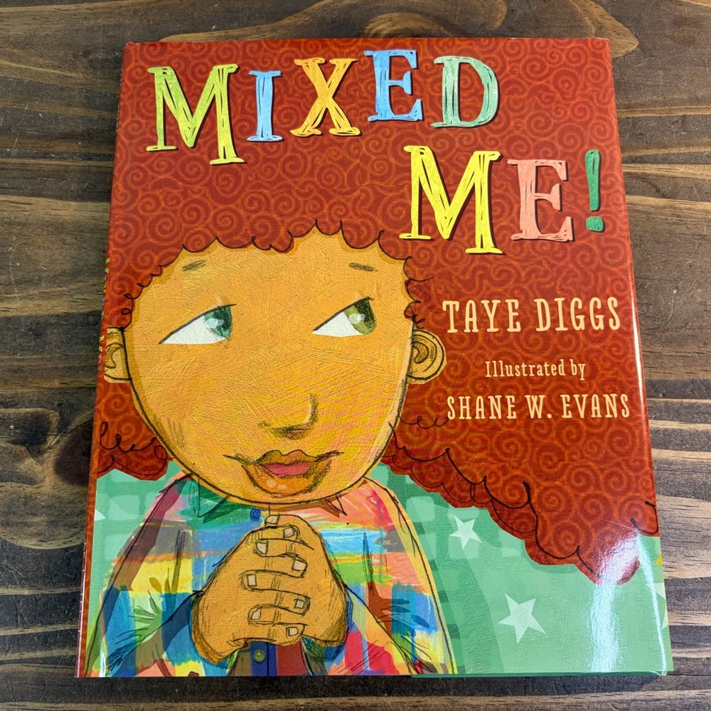 Mixed Me! By Actor Taye Diggs Hardcover Children’s Picture Book SIGNED VERY RARE